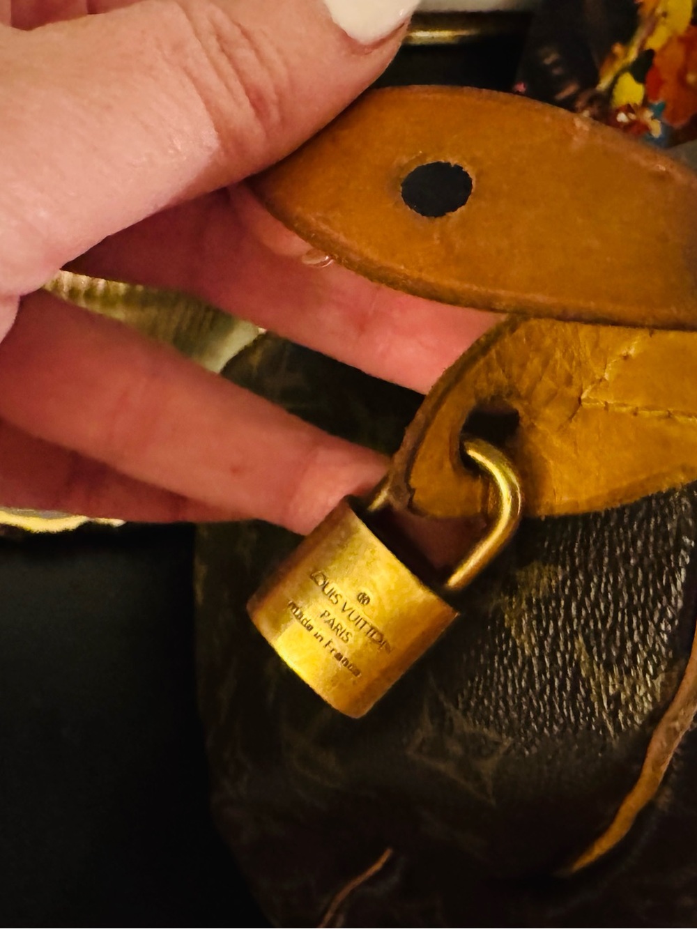 Vintage Louis Vuitton Speedy 35 mono, original owner, GUC - Picture 8 of 8